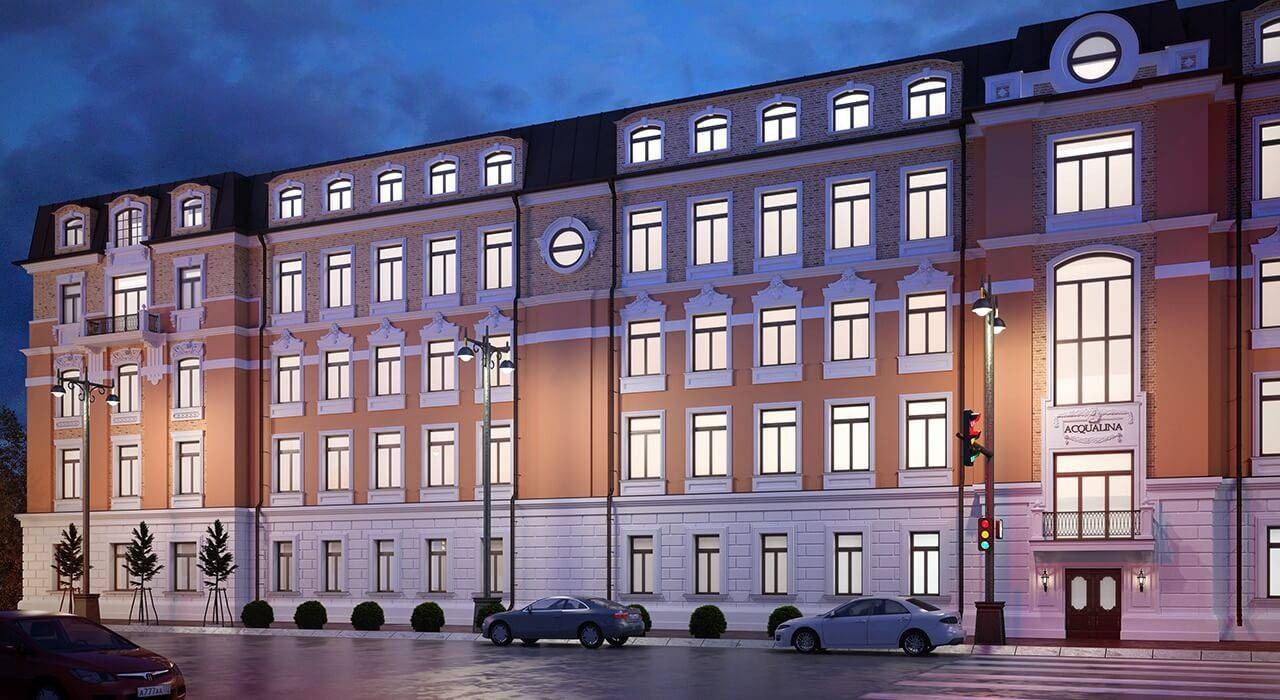 Acqualina Apartments, Санкт-Петербург, Подъездной переулок, 13